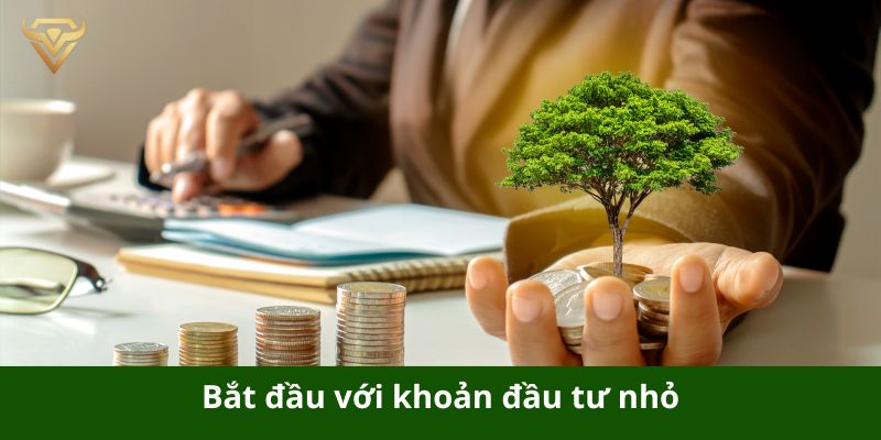 Hãy bắt đầu với khoản đầu tư nhỏ khi mới bước chân vào thị trường