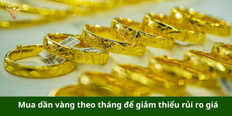 Mua dần theo tháng để giảm thiểu rủi ro giá