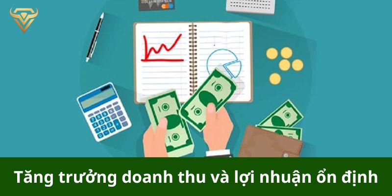 Tăng trưởng doanh thu và lợi nhuận ổn định